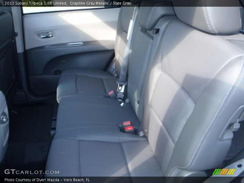 Graphite Gray Metallic / Slate Gray 2013 Subaru Tribeca 3.6R Limited