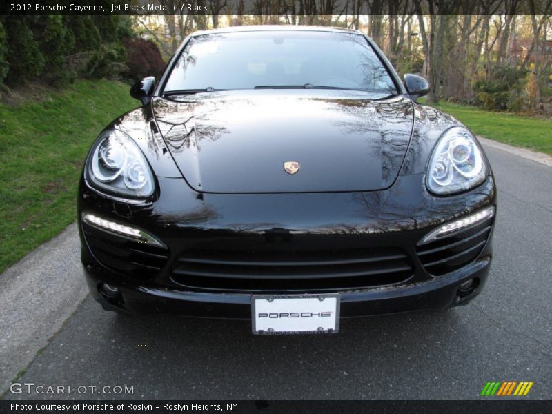 Jet Black Metallic / Black 2012 Porsche Cayenne