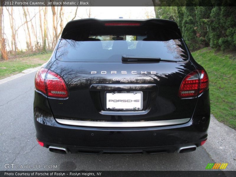 Jet Black Metallic / Black 2012 Porsche Cayenne