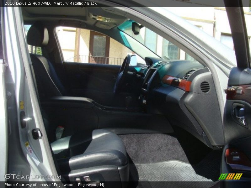 Mercury Metallic / Black 2010 Lexus LS 460 AWD
