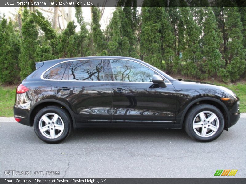 Jet Black Metallic / Black 2012 Porsche Cayenne