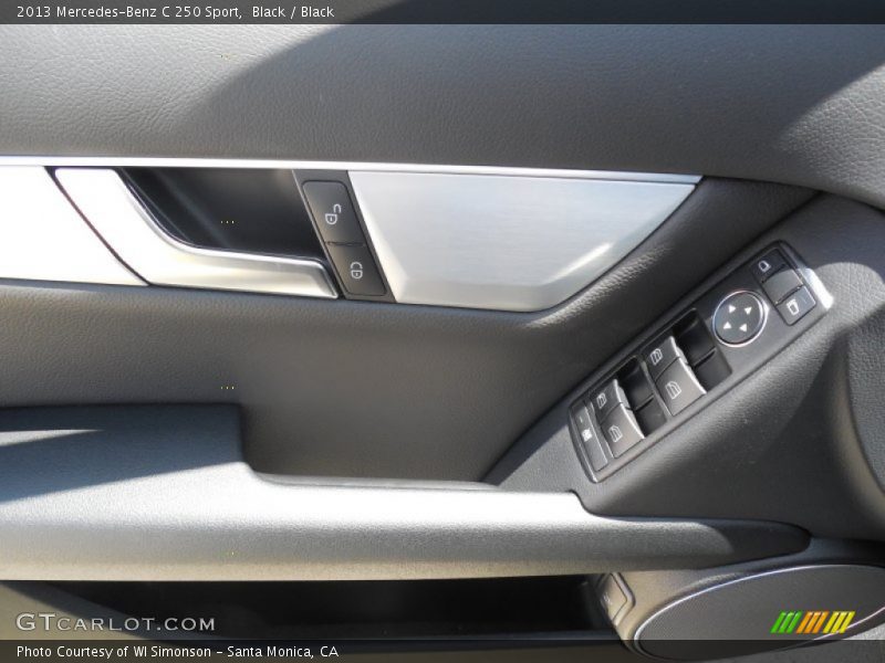 Black / Black 2013 Mercedes-Benz C 250 Sport