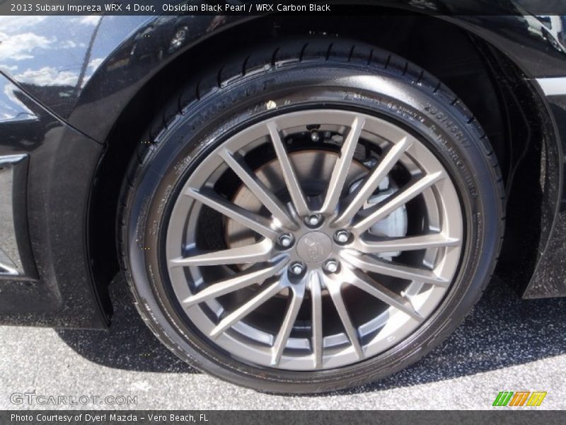 Obsidian Black Pearl / WRX Carbon Black 2013 Subaru Impreza WRX 4 Door