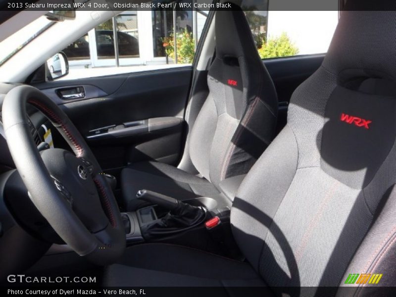Obsidian Black Pearl / WRX Carbon Black 2013 Subaru Impreza WRX 4 Door