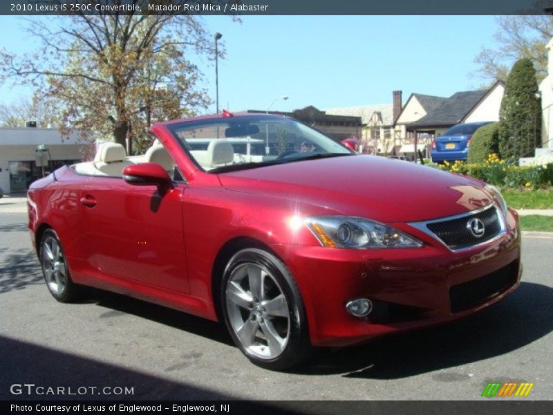 Front 3/4 View of 2010 IS 250C Convertible