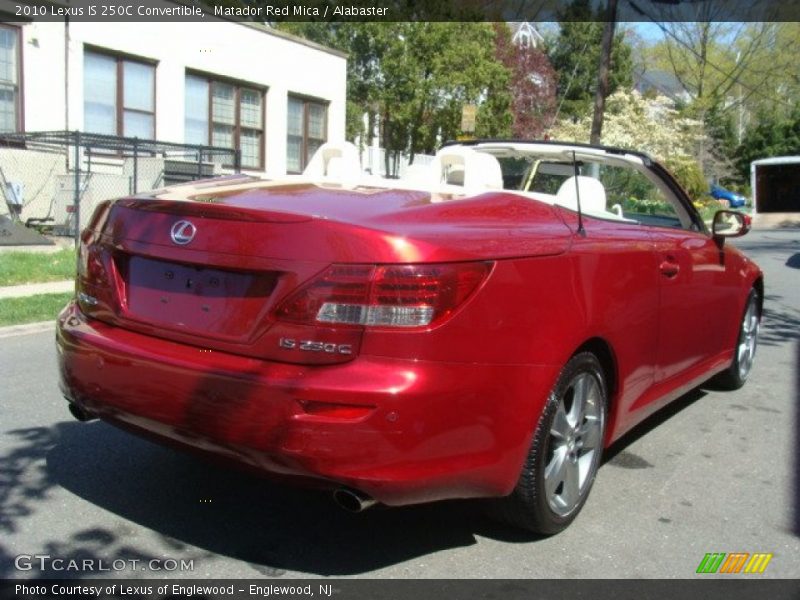  2010 IS 250C Convertible Matador Red Mica