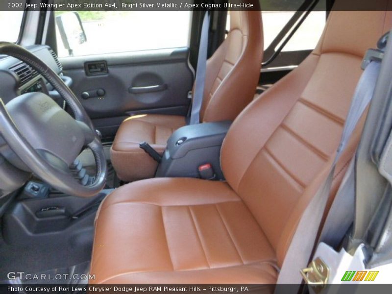 Front Seat of 2002 Wrangler Apex Edition 4x4