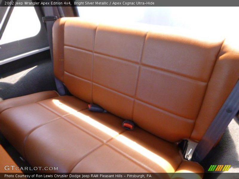 Rear Seat of 2002 Wrangler Apex Edition 4x4