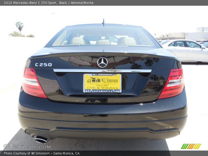 Black / Almond/Mocha 2013 Mercedes-Benz C 250 Sport