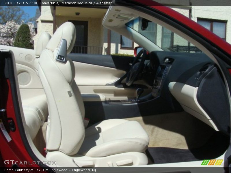 Matador Red Mica / Alabaster 2010 Lexus IS 250C Convertible