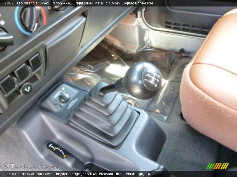  2002 Wrangler Apex Edition 4x4 5 Speed Manual Shifter