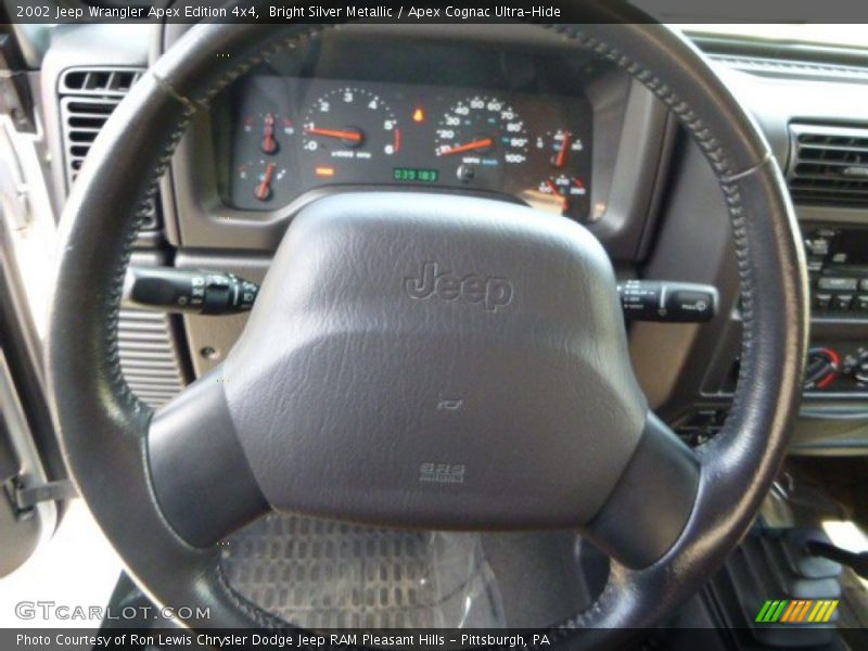  2002 Wrangler Apex Edition 4x4 Steering Wheel