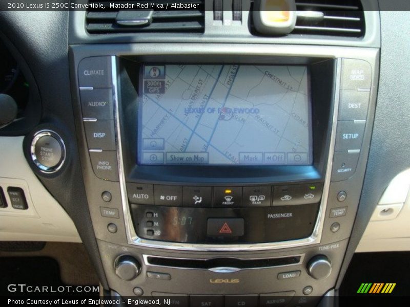 Matador Red Mica / Alabaster 2010 Lexus IS 250C Convertible