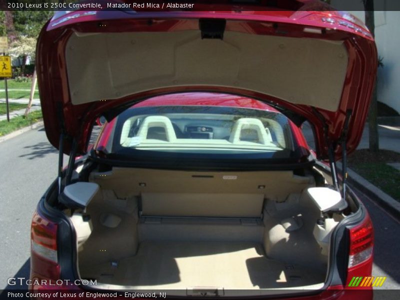 Matador Red Mica / Alabaster 2010 Lexus IS 250C Convertible