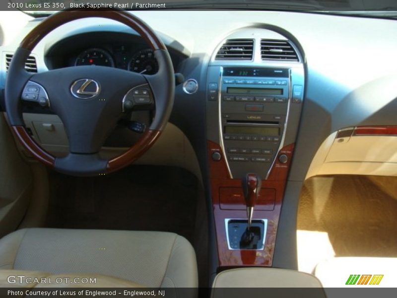 Black Sapphire Pearl / Parchment 2010 Lexus ES 350