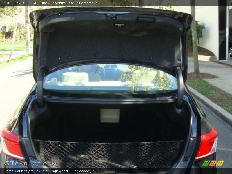 Black Sapphire Pearl / Parchment 2010 Lexus ES 350