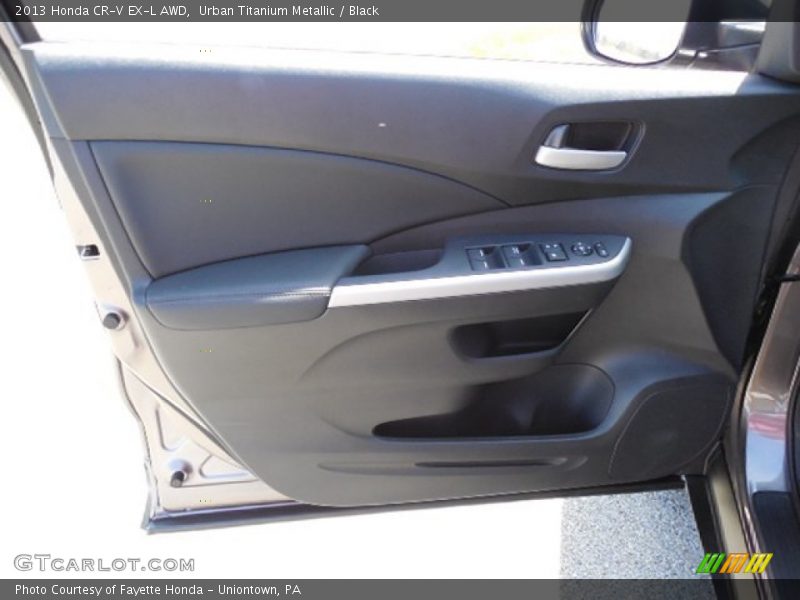 Urban Titanium Metallic / Black 2013 Honda CR-V EX-L AWD