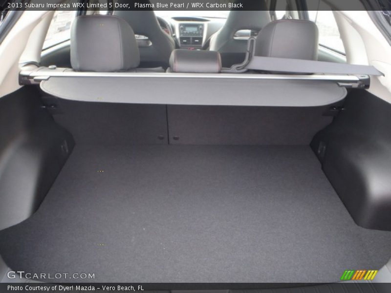  2013 Impreza WRX Limited 5 Door Trunk