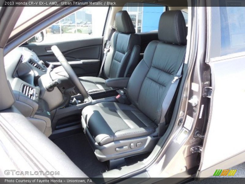 Urban Titanium Metallic / Black 2013 Honda CR-V EX-L AWD