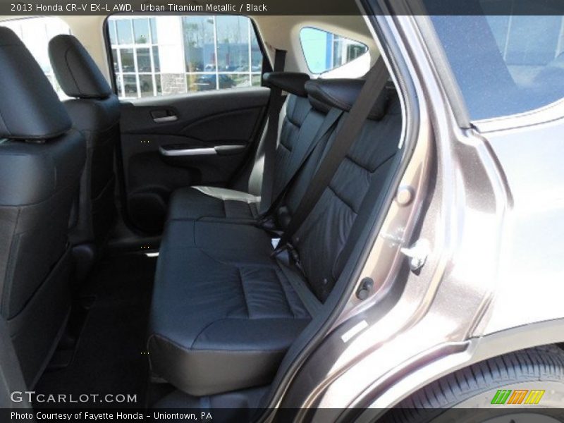 Urban Titanium Metallic / Black 2013 Honda CR-V EX-L AWD
