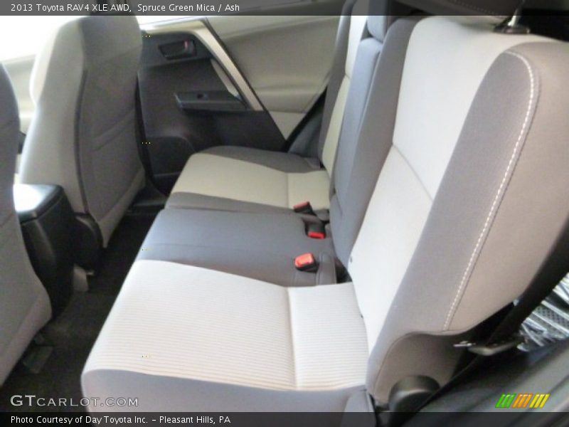 Spruce Green Mica / Ash 2013 Toyota RAV4 XLE AWD