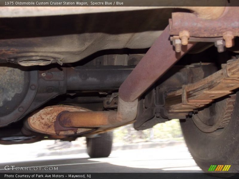 Undercarriage of 1975 Custom Cruiser Station Wagon