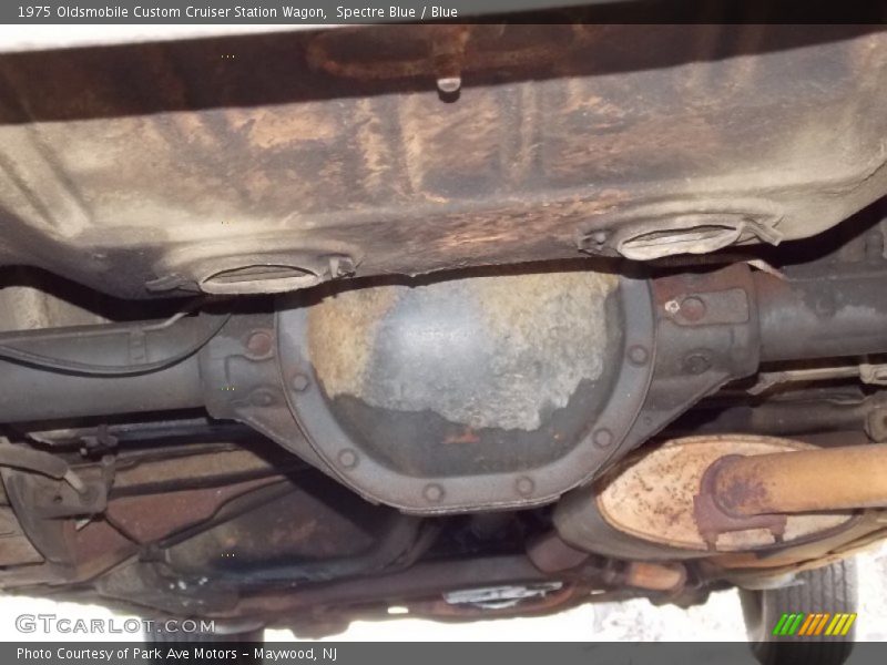 Undercarriage of 1975 Custom Cruiser Station Wagon