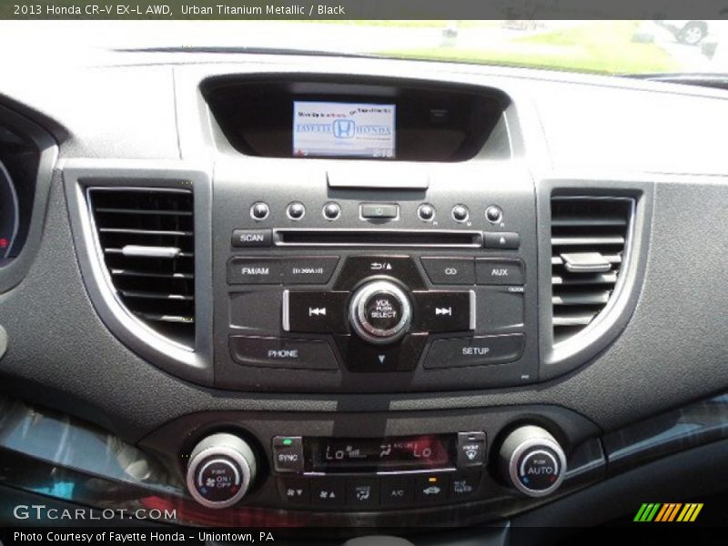 Urban Titanium Metallic / Black 2013 Honda CR-V EX-L AWD