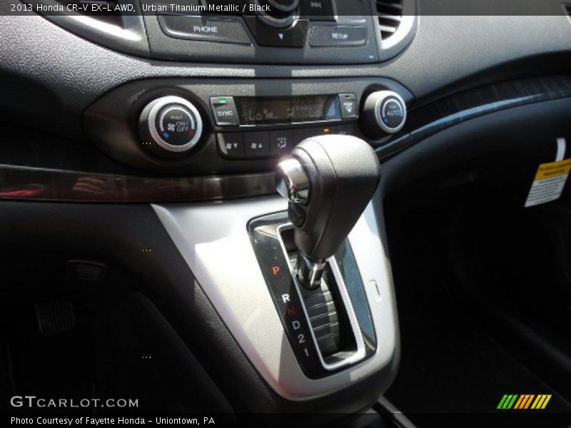 Urban Titanium Metallic / Black 2013 Honda CR-V EX-L AWD