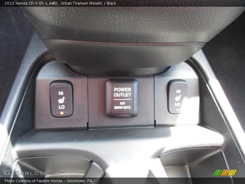 Urban Titanium Metallic / Black 2013 Honda CR-V EX-L AWD