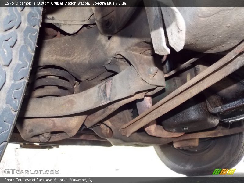Undercarriage of 1975 Custom Cruiser Station Wagon
