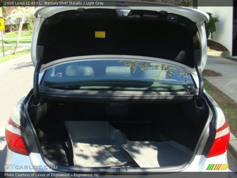 Mercury Silver Metallic / Light Gray 2008 Lexus LS 460 L