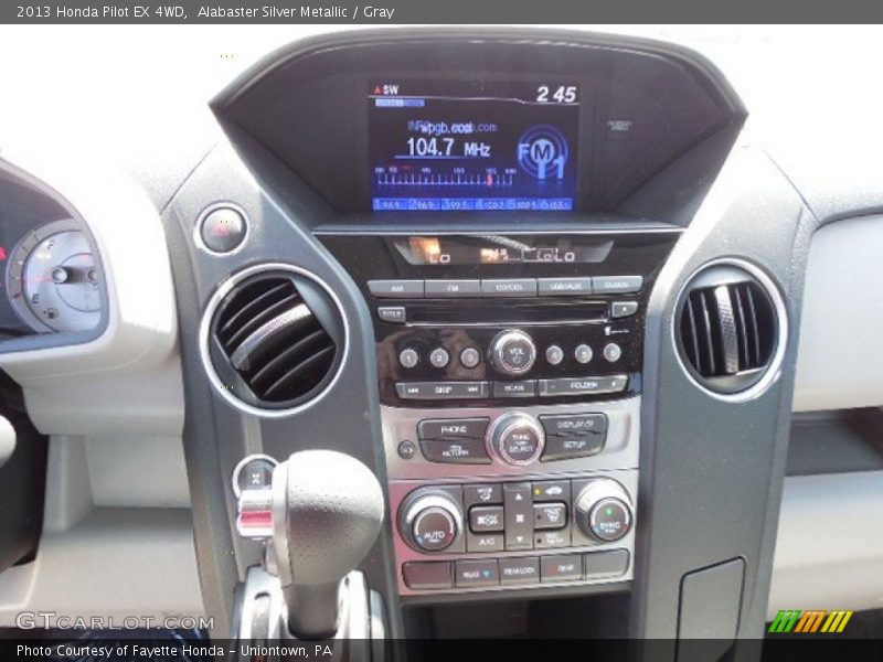 Alabaster Silver Metallic / Gray 2013 Honda Pilot EX 4WD