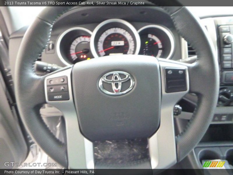 Silver Streak Mica / Graphite 2013 Toyota Tacoma V6 TRD Sport Access Cab 4x4