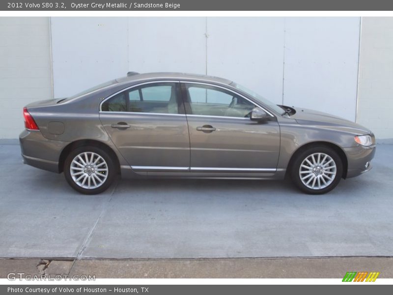 Oyster Grey Metallic / Sandstone Beige 2012 Volvo S80 3.2