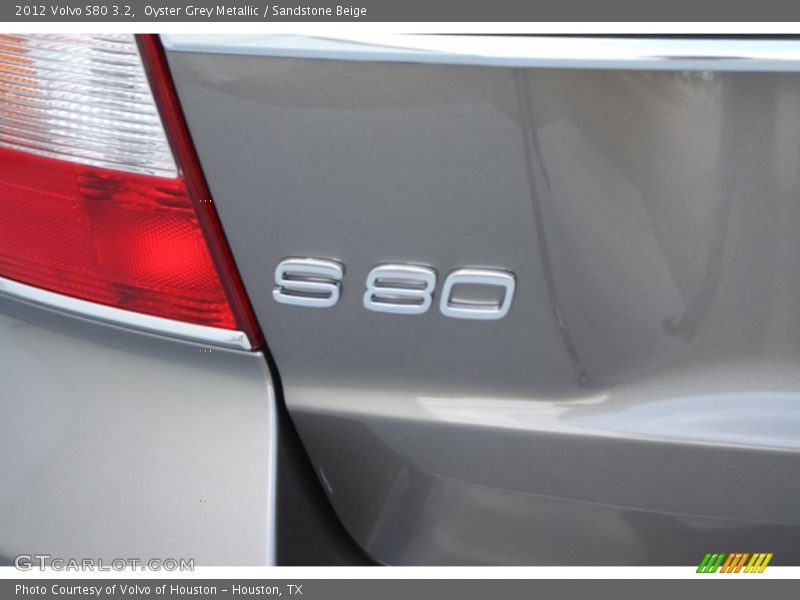 Oyster Grey Metallic / Sandstone Beige 2012 Volvo S80 3.2