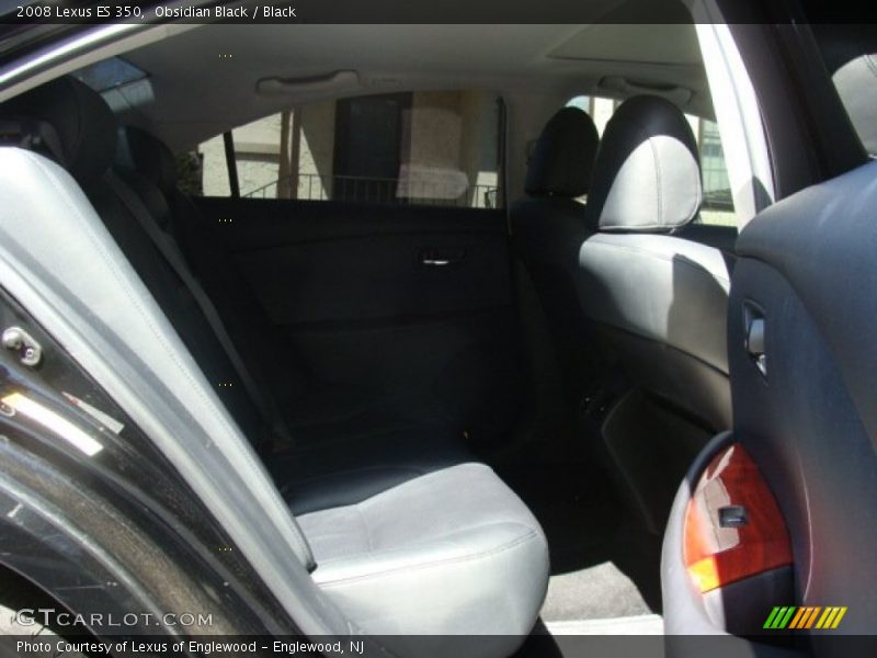 Obsidian Black / Black 2008 Lexus ES 350