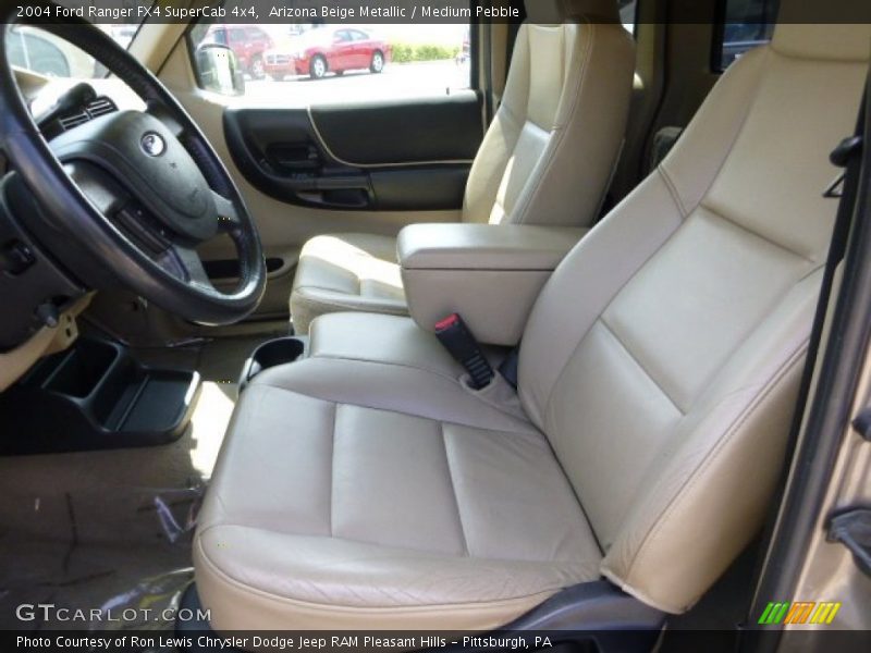 Arizona Beige Metallic / Medium Pebble 2004 Ford Ranger FX4 SuperCab 4x4