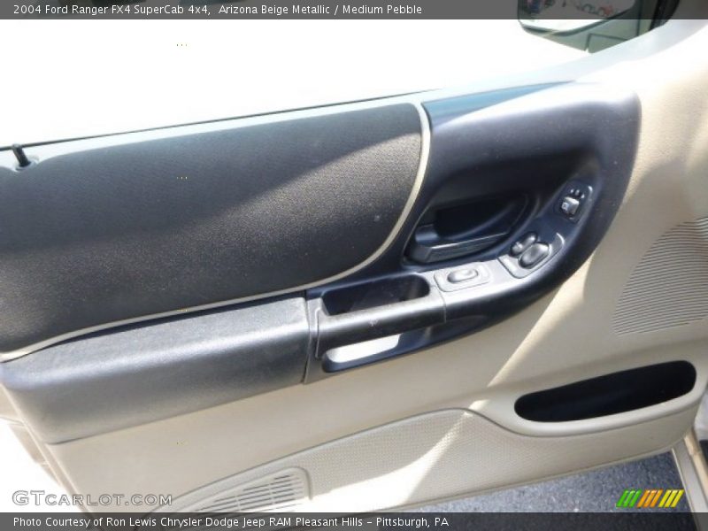 Arizona Beige Metallic / Medium Pebble 2004 Ford Ranger FX4 SuperCab 4x4