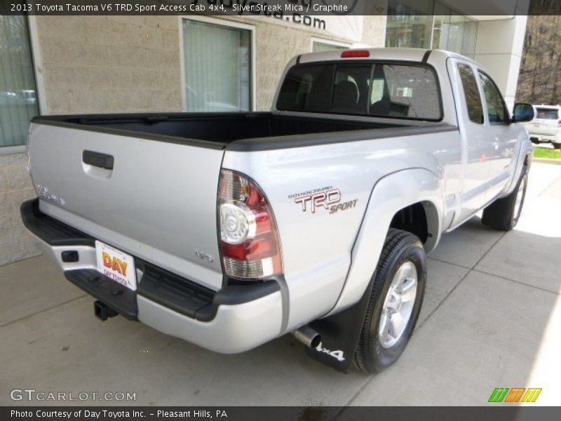 Silver Streak Mica / Graphite 2013 Toyota Tacoma V6 TRD Sport Access Cab 4x4