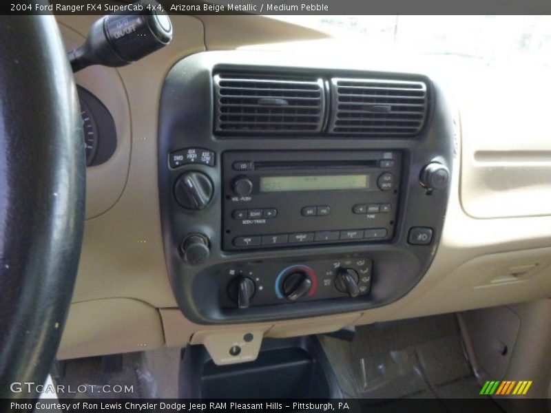 Arizona Beige Metallic / Medium Pebble 2004 Ford Ranger FX4 SuperCab 4x4