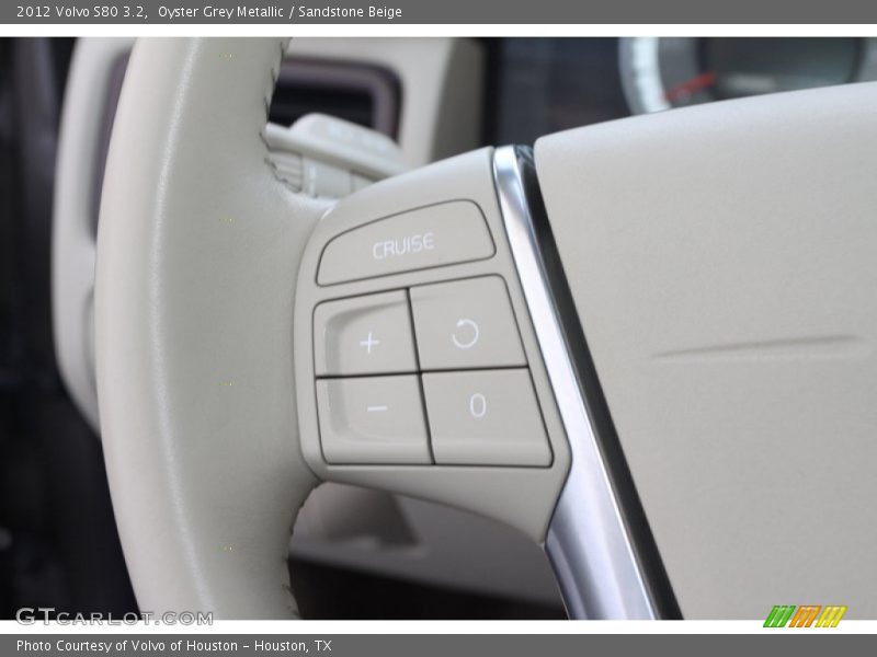 Oyster Grey Metallic / Sandstone Beige 2012 Volvo S80 3.2