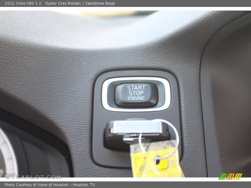 Oyster Grey Metallic / Sandstone Beige 2012 Volvo S80 3.2