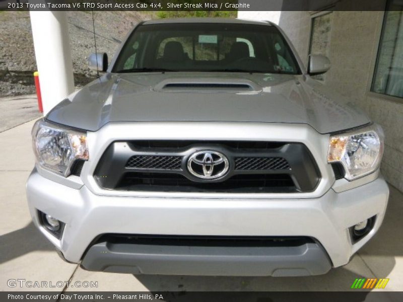 Silver Streak Mica / Graphite 2013 Toyota Tacoma V6 TRD Sport Access Cab 4x4