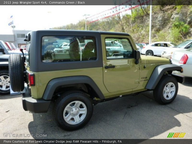 Commando Green / Black 2013 Jeep Wrangler Sport 4x4