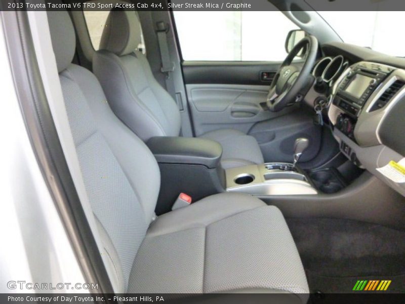 Silver Streak Mica / Graphite 2013 Toyota Tacoma V6 TRD Sport Access Cab 4x4