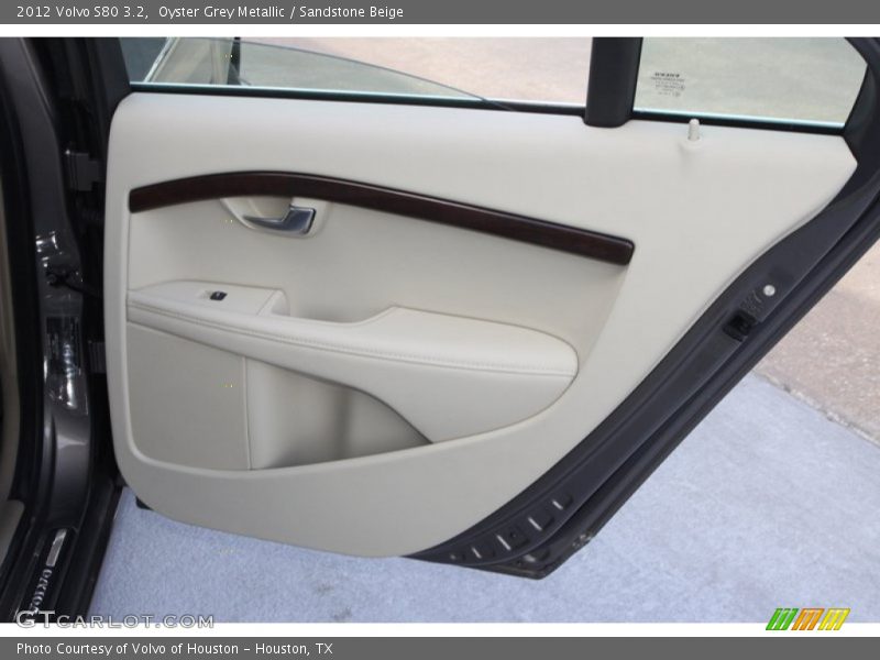Oyster Grey Metallic / Sandstone Beige 2012 Volvo S80 3.2