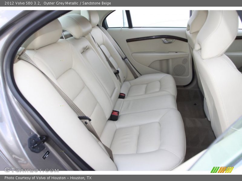 Oyster Grey Metallic / Sandstone Beige 2012 Volvo S80 3.2