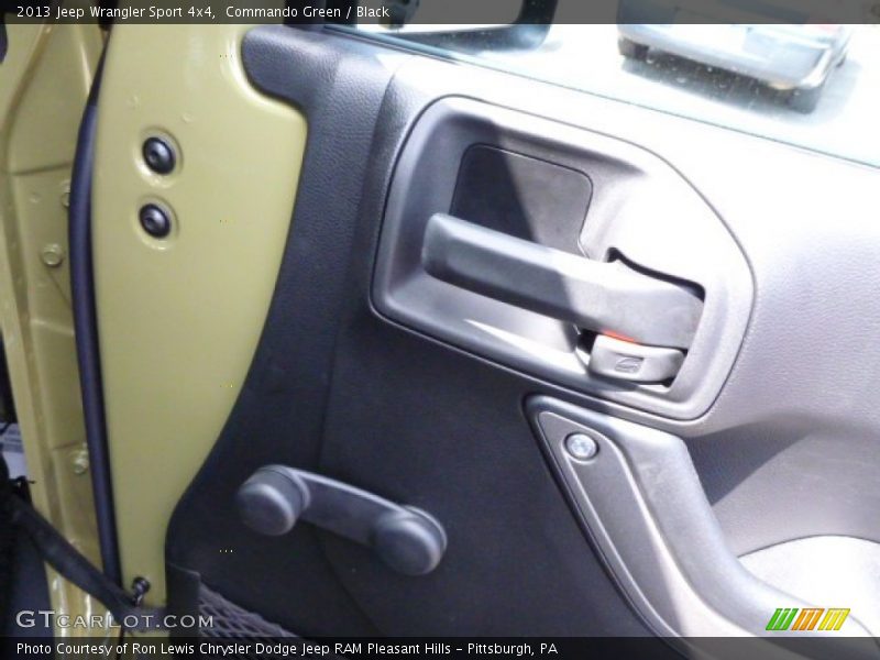 Commando Green / Black 2013 Jeep Wrangler Sport 4x4