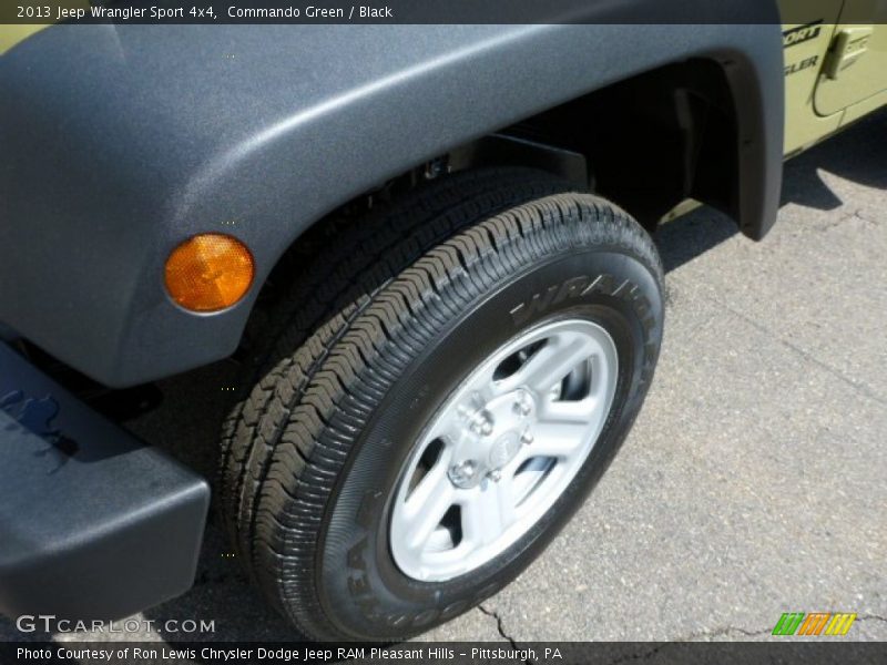 Commando Green / Black 2013 Jeep Wrangler Sport 4x4